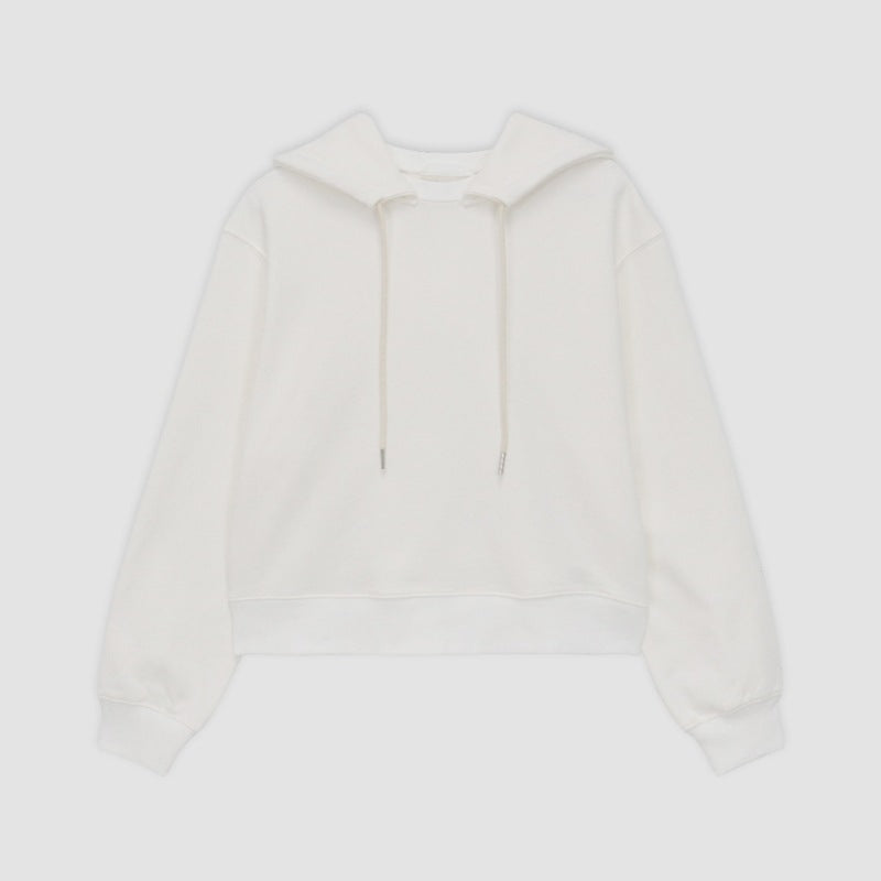 Damen lässiger Kapuzenpullover mit weichem Baumwollmix Drune
