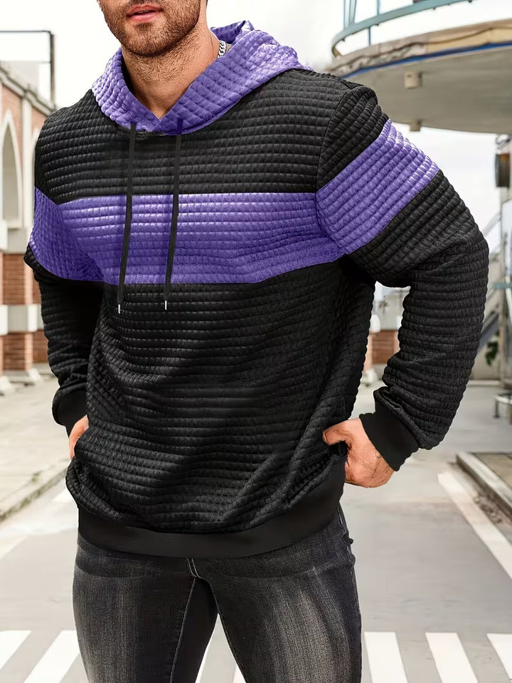 Herren Urbaner Kapuzenpullover mit innovativer Struktur Drune