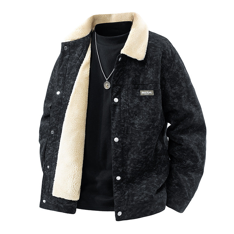 Herren Urbaner Overshirt mit modernen Taschen Drune
