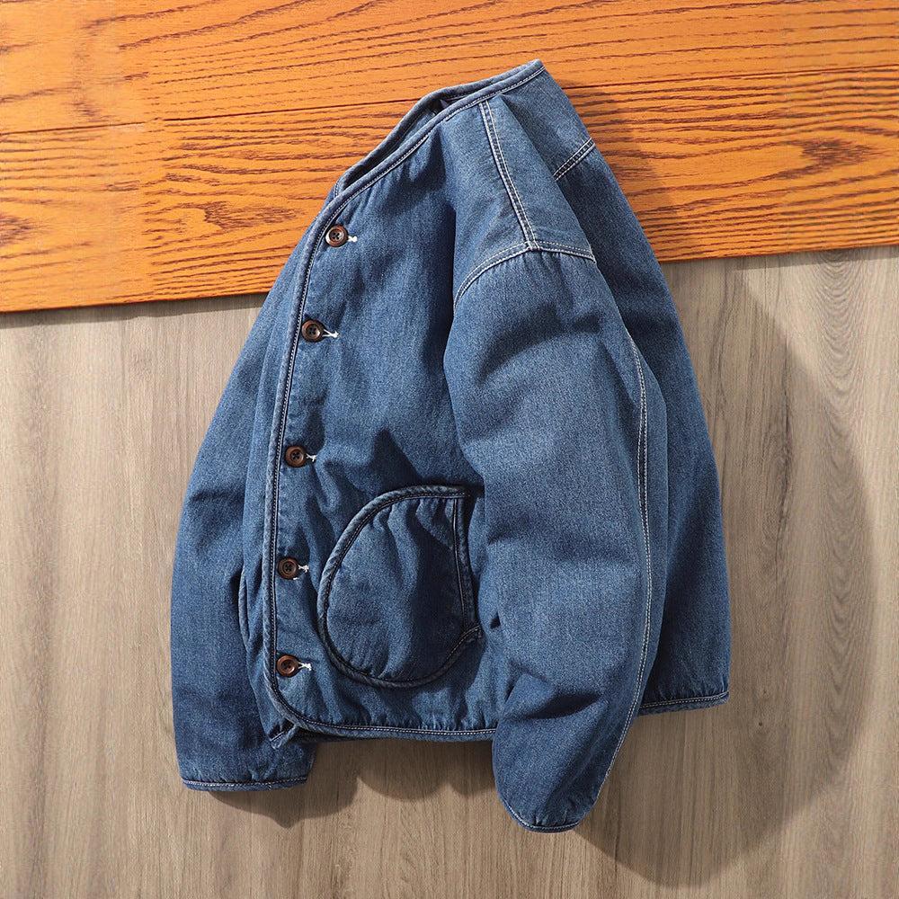 Herren Übergangsjacke mit Knopfverschluss Drune