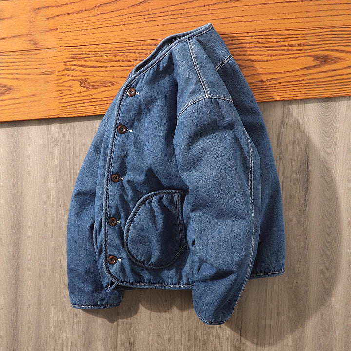 Herren Übergangsjacke mit Knopfverschluss Drune