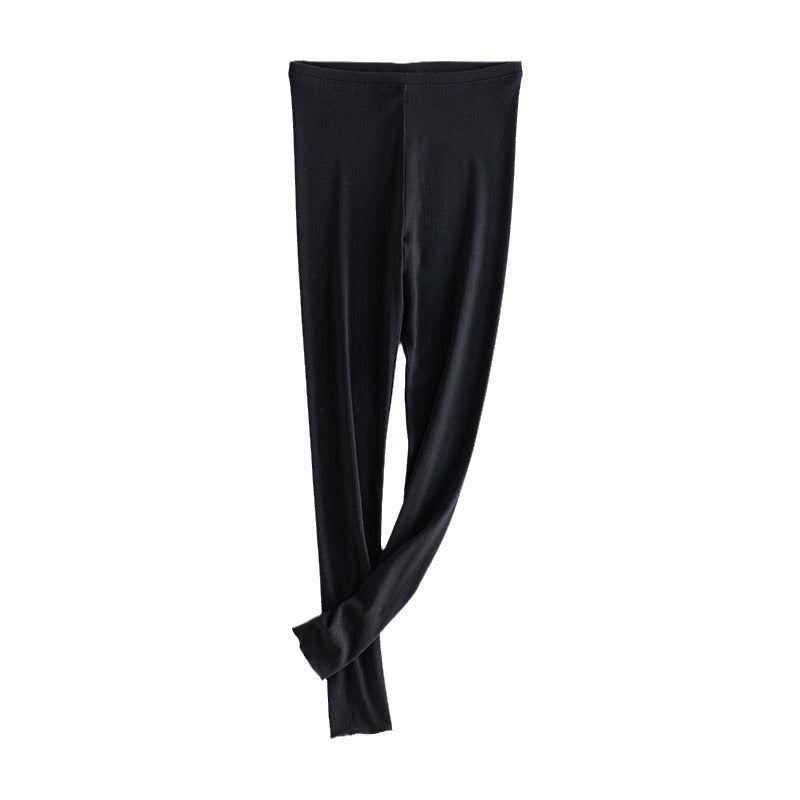 Damen Feine Thermo-Leggings mit hohem Elastikbund und enger Silhouette Drune
