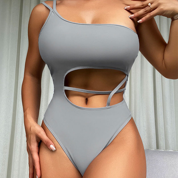Damen Einteiliger Badeanzug mit anspruchsvollem Cut-Out-Design Drune