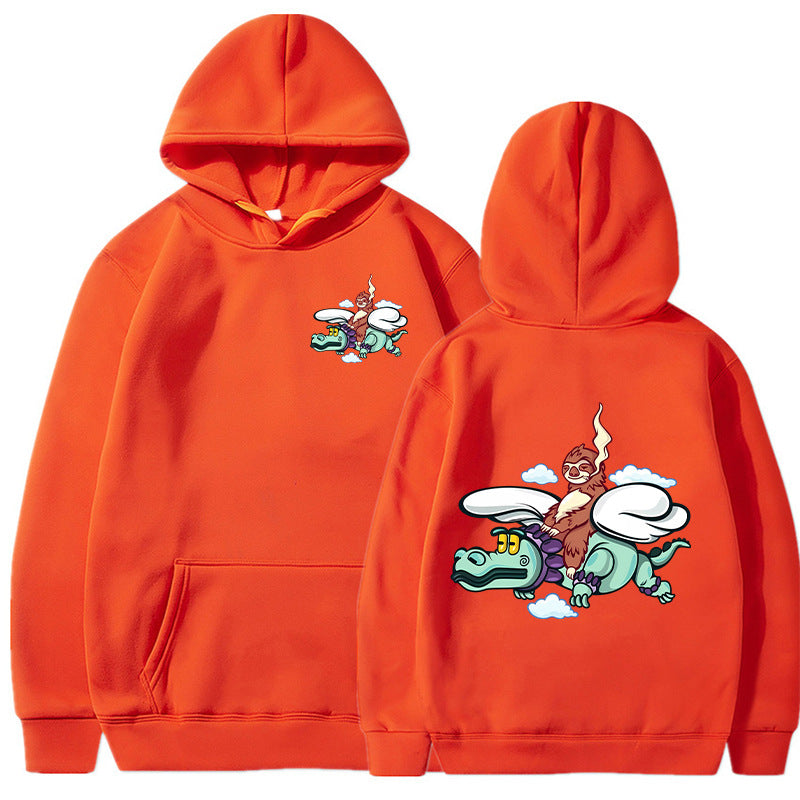 Damen Kapuzenpullover mit verspieltem Grafikdesign und hochwertiger Verarbeitung Drune