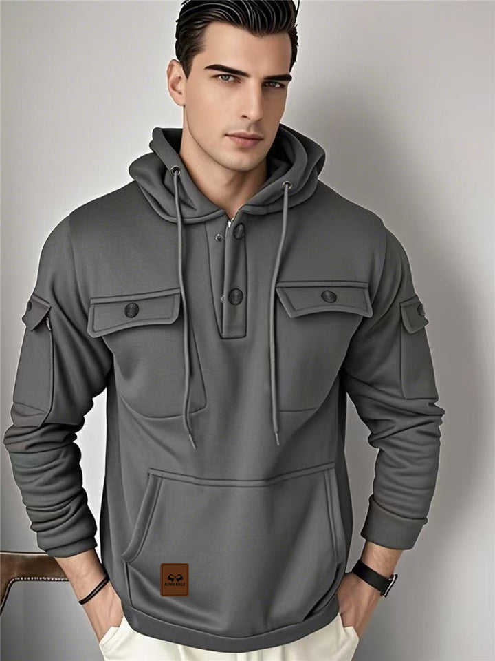 Herren Multifunktionale Kapuzenjacke Drune
