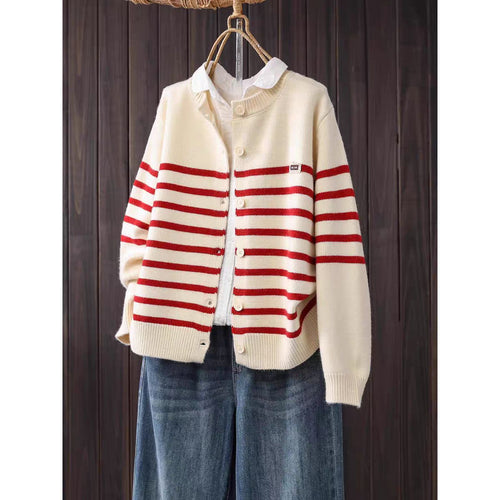 Damen Designer Strickjacke Drune
