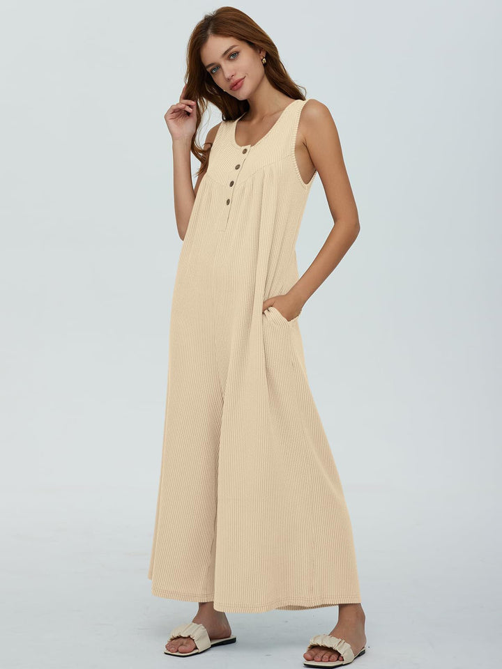 Damen lässiger Jumpsuit Drune