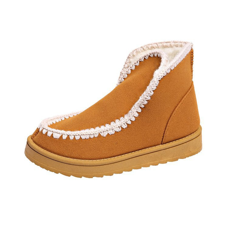 Damen Gefütterte Mokassin‑Ankleboots mit Teddyfutter und rutschfester Gummisohle Drune