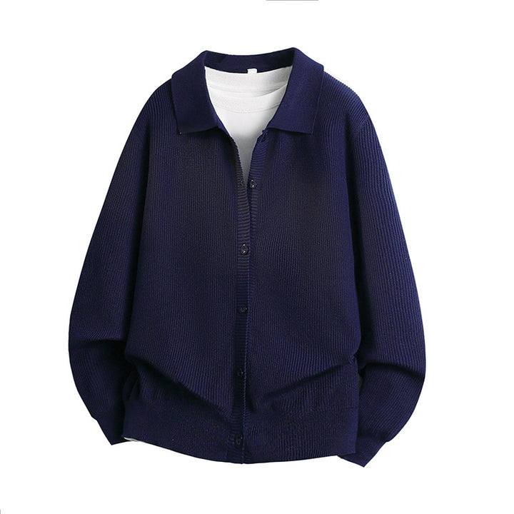 Damen Elegante Strickjacke mit Knopfleiste Drune
