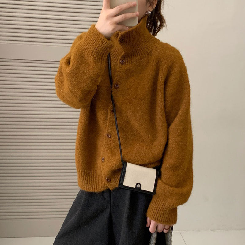 Damen kuscheliger Strickpullover Drune