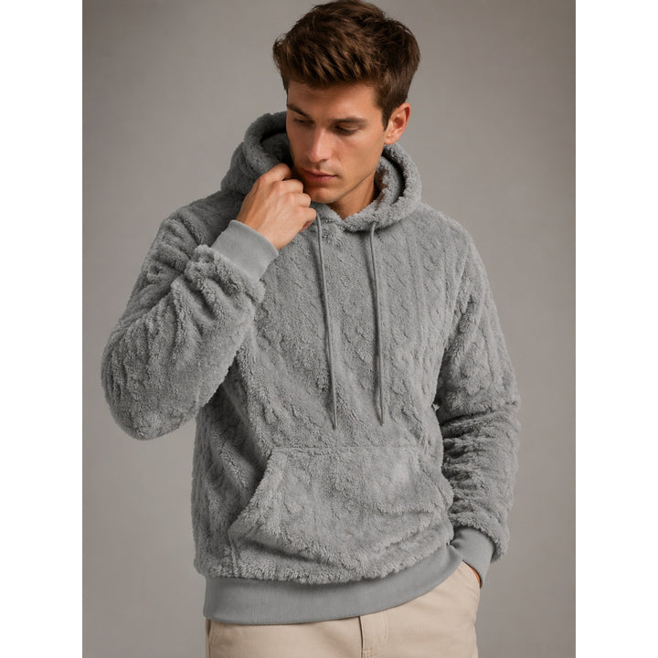 Herren Gemütlicher Kapuzenpullover Drune