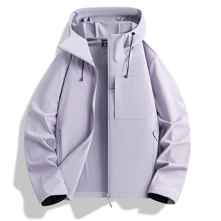 Herren Leichte und wasserdichte Outdoor-Jacke Drune