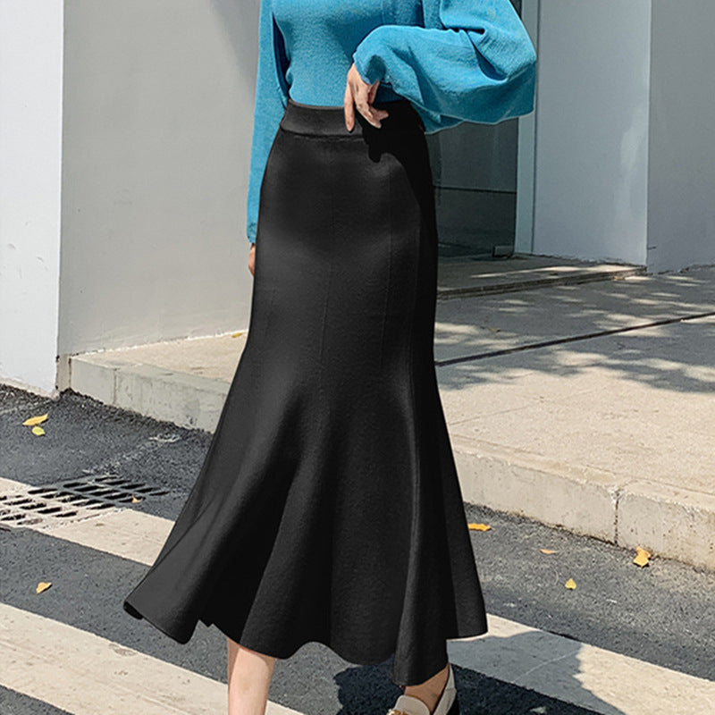 Damen Eleganter und schwingender Maxirock Drune