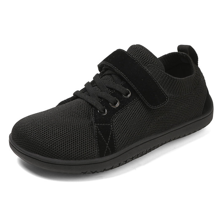 Damen nan Strick-Sneaker mit adaptiver Passform, einhändigem Klettverschluss und flexibler Abrollsohle Drune