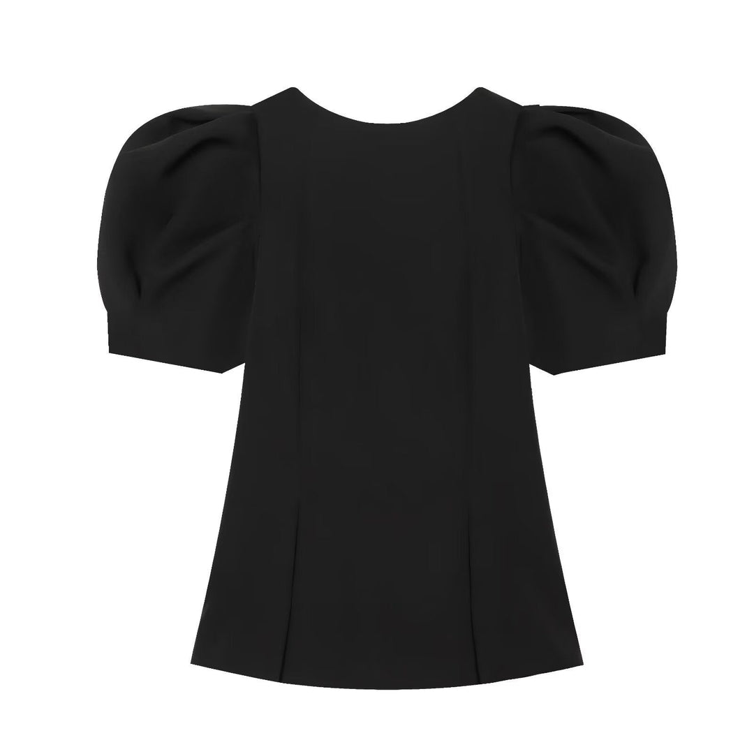 Damenbluse mit Puffärmeln und elegantem Schnitt Drune