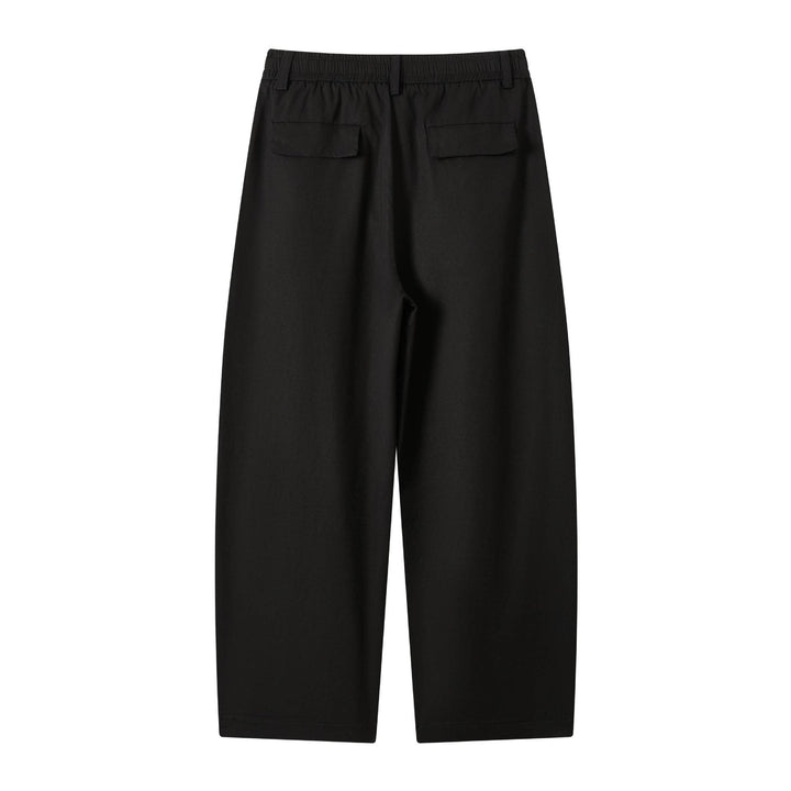 Damen weite Culotte-Hose mit elastischem Bund und Tunnelzug Drune