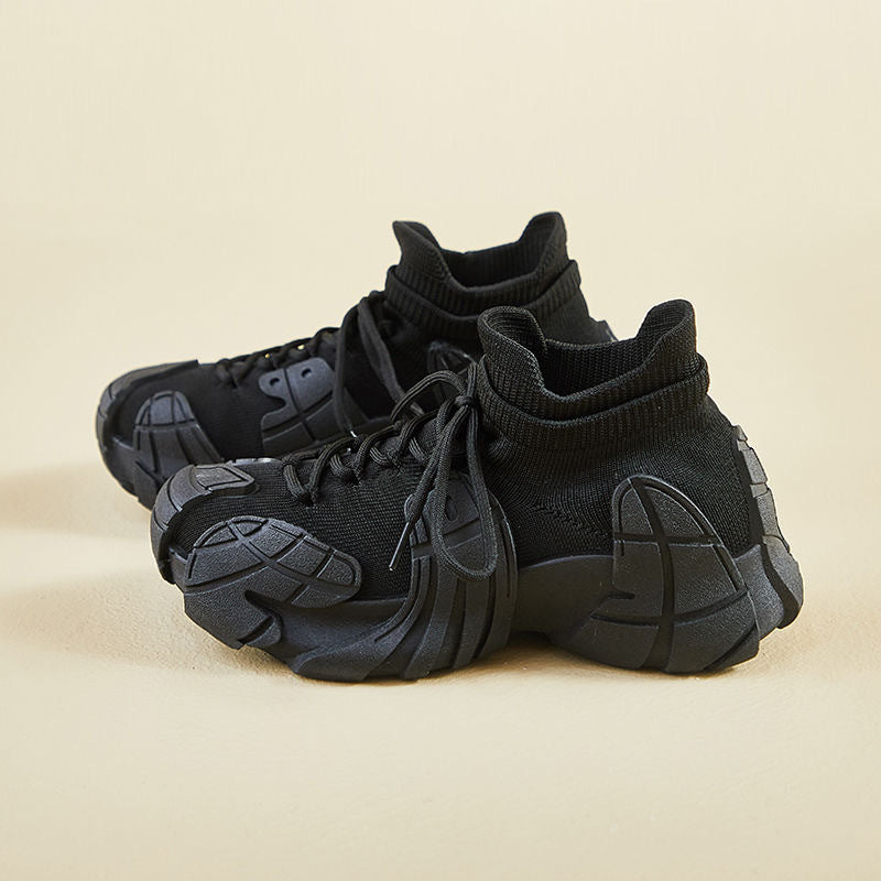 Damen bequeme Chunky Sneakers im modernen Design Drune