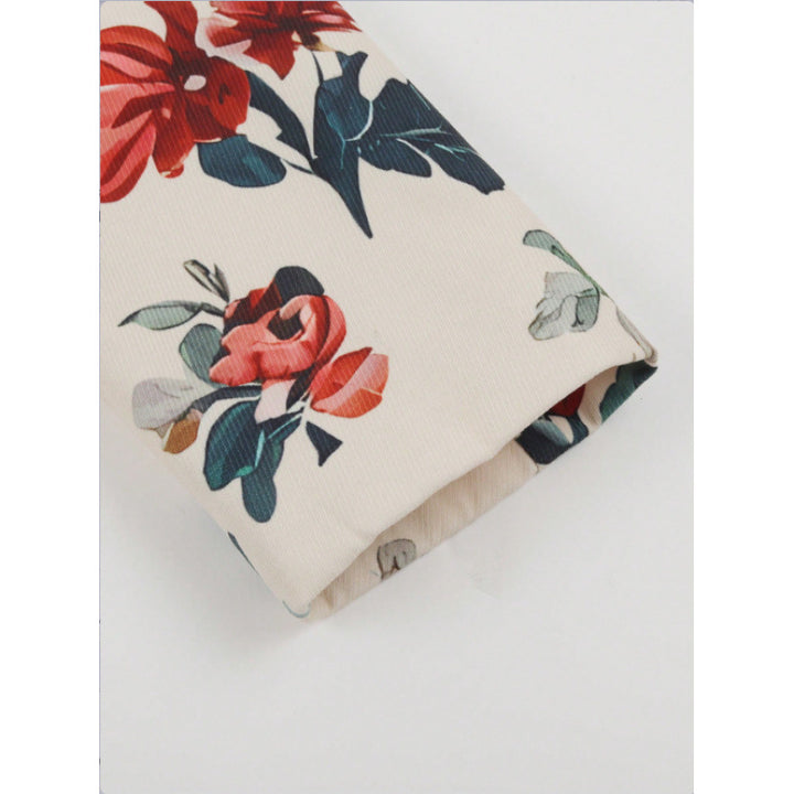 Damen Blazer mit floralen Mustern und modernem Schnitt Drune