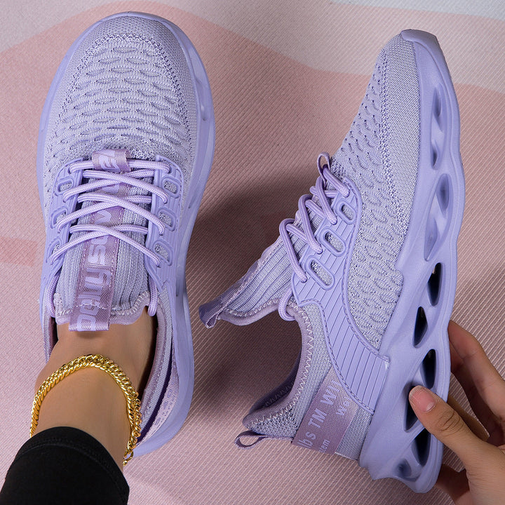 Damen Komfortable und atmungsaktive Laufschuhe mit flexibler Sohle Drune