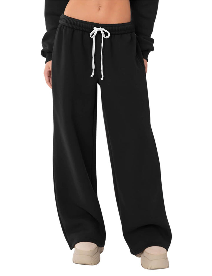 Damen entspannte und weite Jogginghose Drune