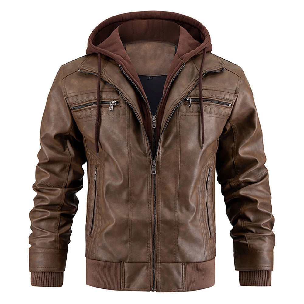 Drune | Warme Lederjacke für Männer