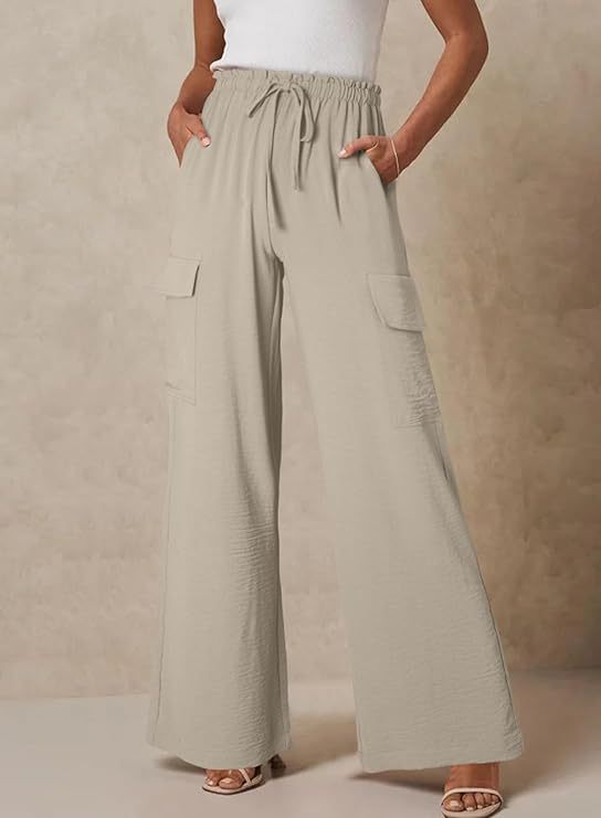 Damen Cargo-Hose aus leichtem Jersey Drune