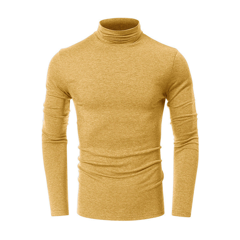 Herren Rollkragenpullover aus elastischem Baumwollmix Drune