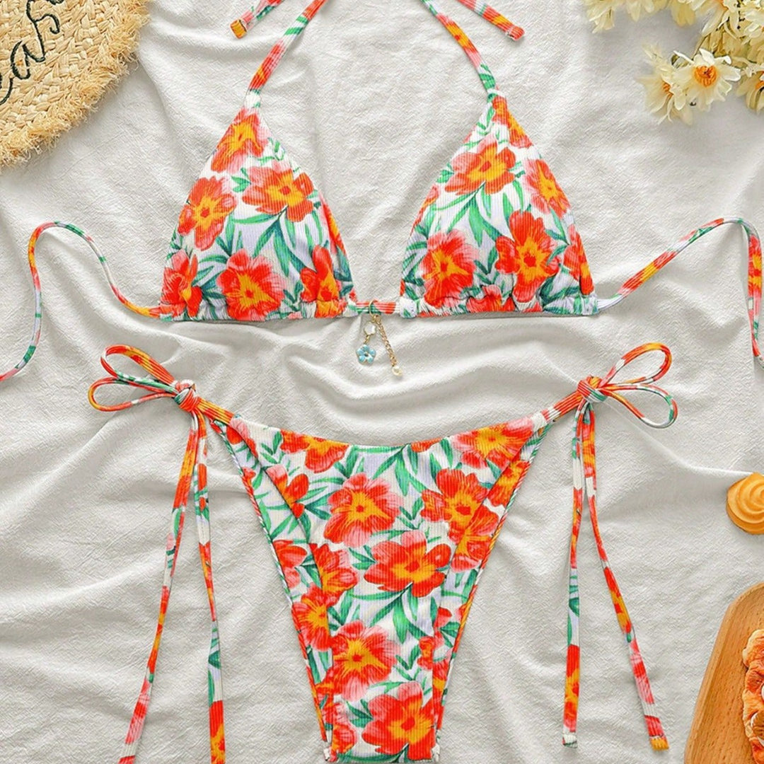 Damen Triangel-Bikini mit nachhaltiger Stoffkombination Drune