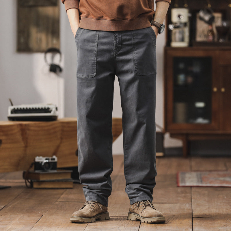 Herren Freizeithose im Utility‑Style mit aufgesetzten Taschen Drune