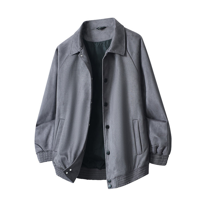 Herren Stylische Übergangsjacke mit praktischem Druckknopfverschluss Drune