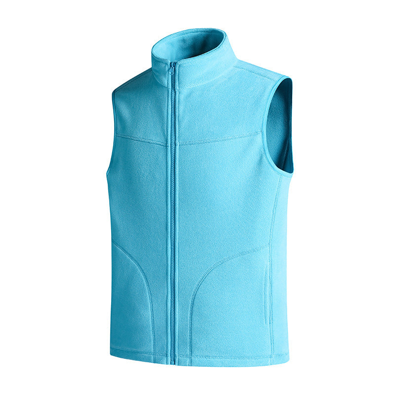 Damen Sportliche Fleece-Weste Drune