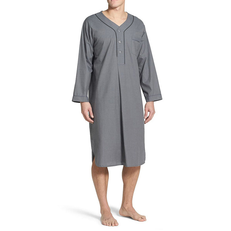 Herren Nachtwäsche Kleid Drune