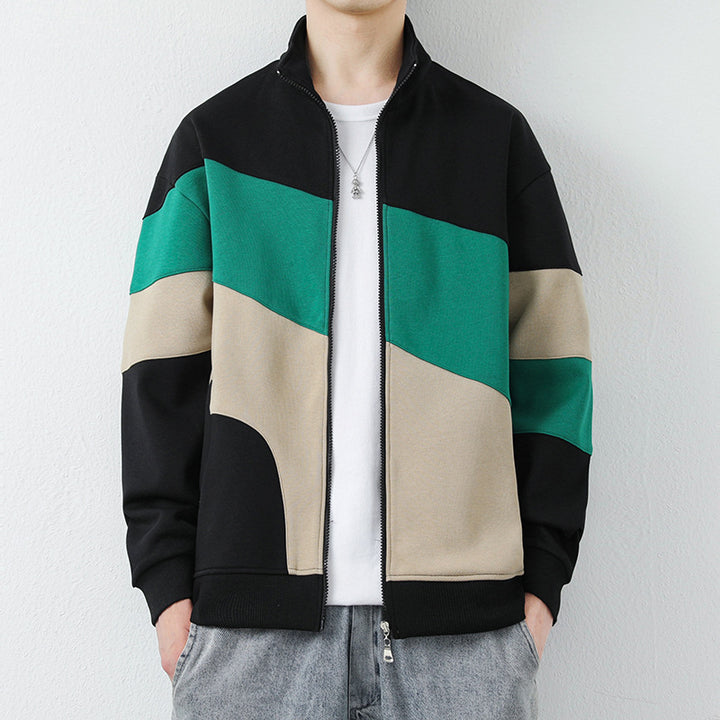 Herren zeitgemäße Sportjacke Drune