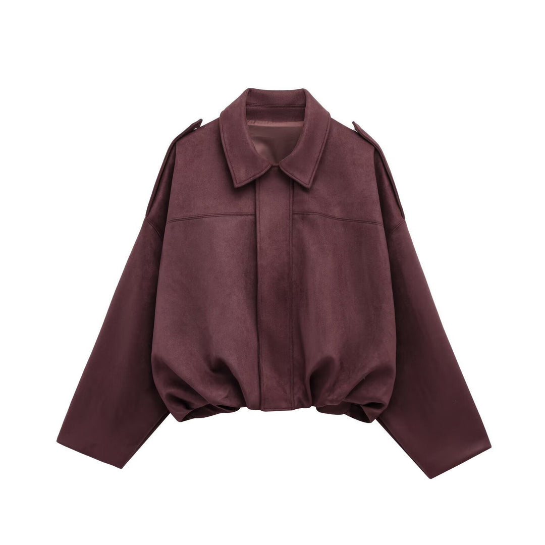 Damen Oversized Blousonjacke Drune