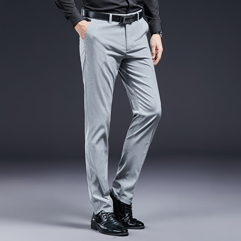 Herren elegante Anzughose aus hochwertigem Wollmix Drune