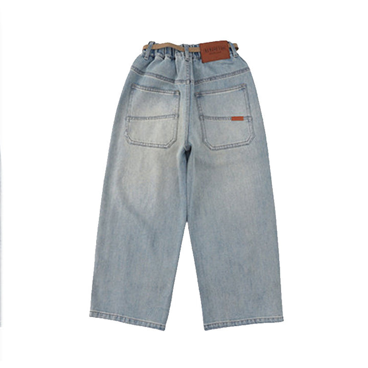 Herren weite Denim-Hose Drune