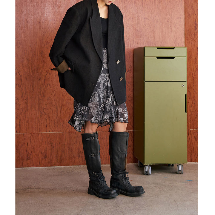 Damen Oversized Blazer aus hochwertigem Stoff Drune