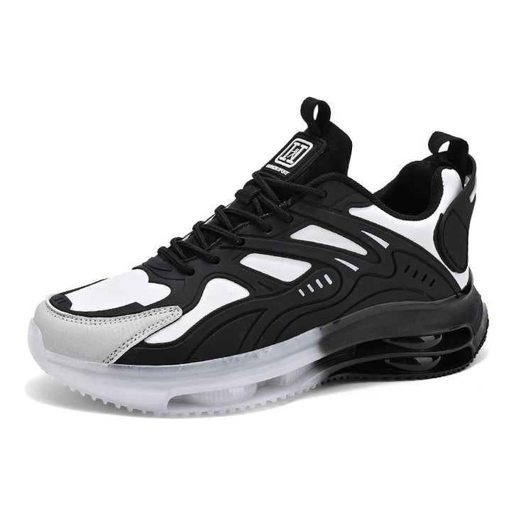Herren Hightech-Airflow-Dämpfungs-Sneaker mit sichtbarer Mehrkammer-Luftsohle Drune