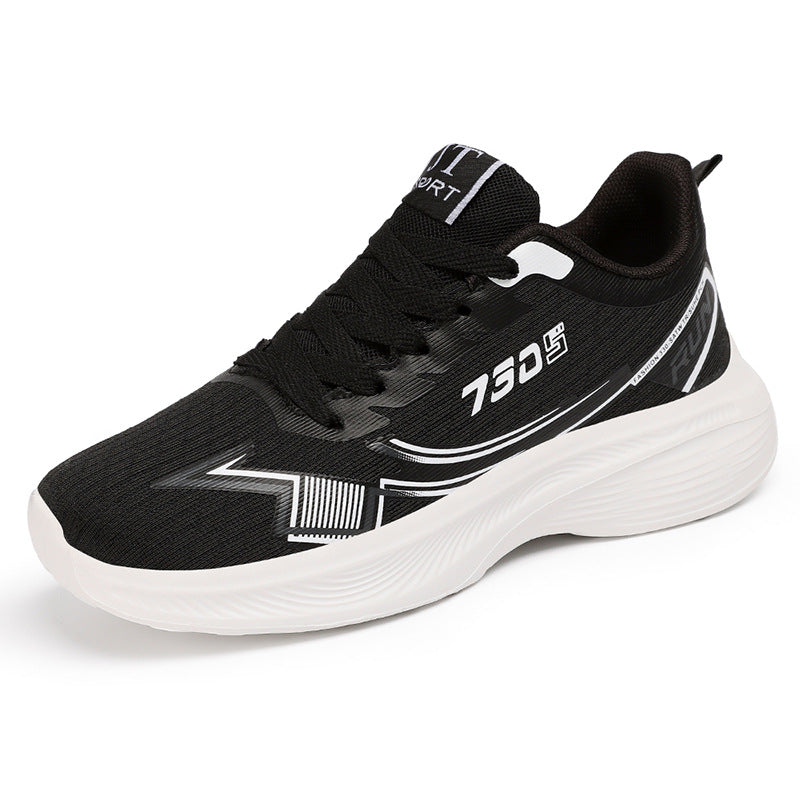 Damen Sportliche Running-Sneakers mit atmungsaktiver Mesh-Oberfläche und rutschfester Sohle Drune