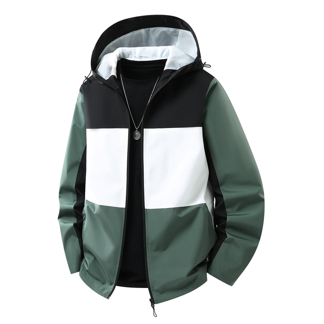 Herren modische Regenschutzjacke Drune