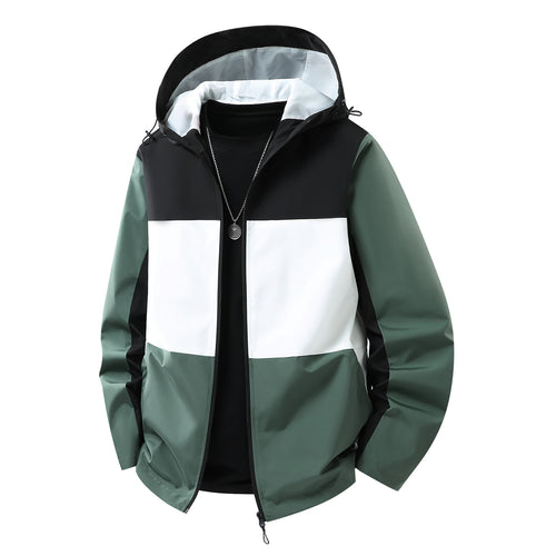 Herren modische Regenschutzjacke Drune