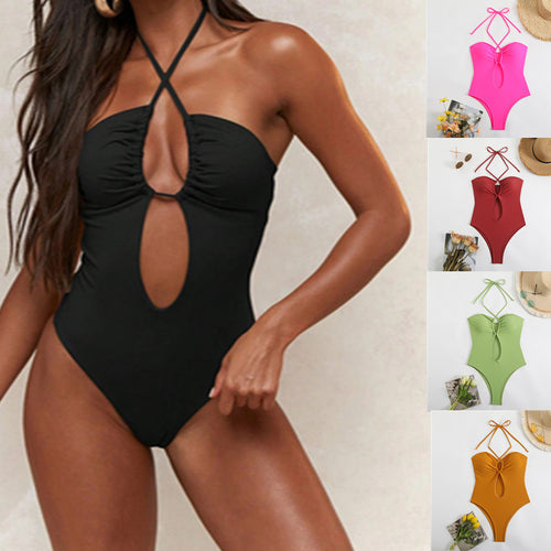 Damen Sportlicher Hochwertiger Badeanzug Drune