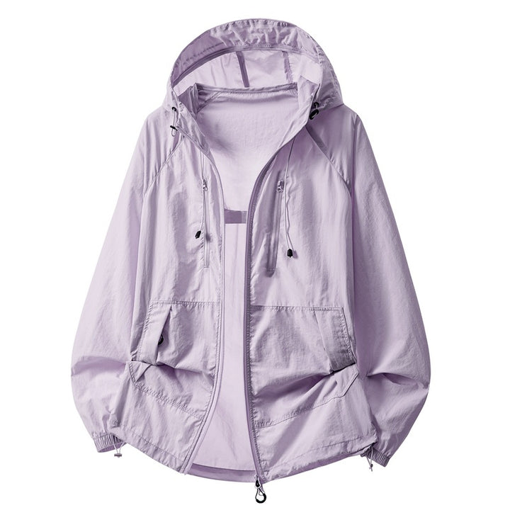 Damen Leichte und winddichte Outdoor-Jacke