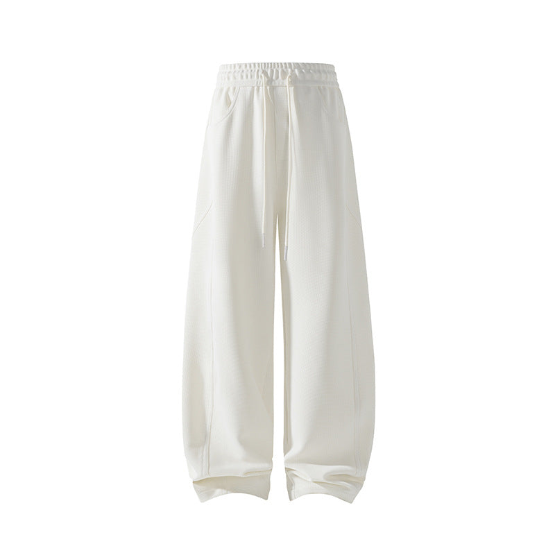 Damen Weit geschnittene Stoffhose Drune