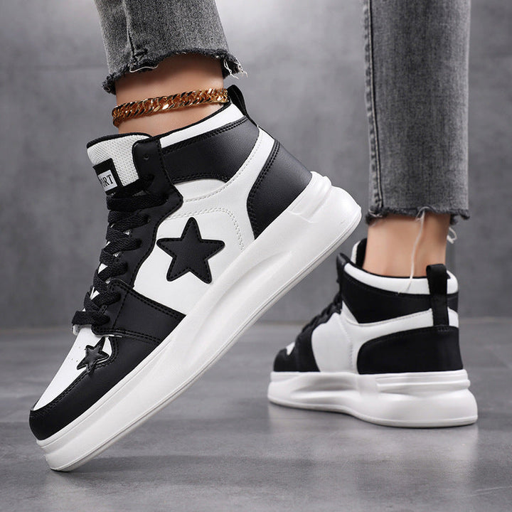 Damen Sportliche Sneaker mit ergonomischer Dämpfungstechnologie und trendigem Sternenmuster Drune