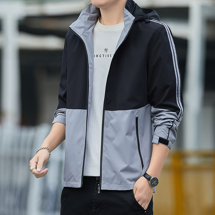 Herren Modernes Outdoor-Jacke Drune