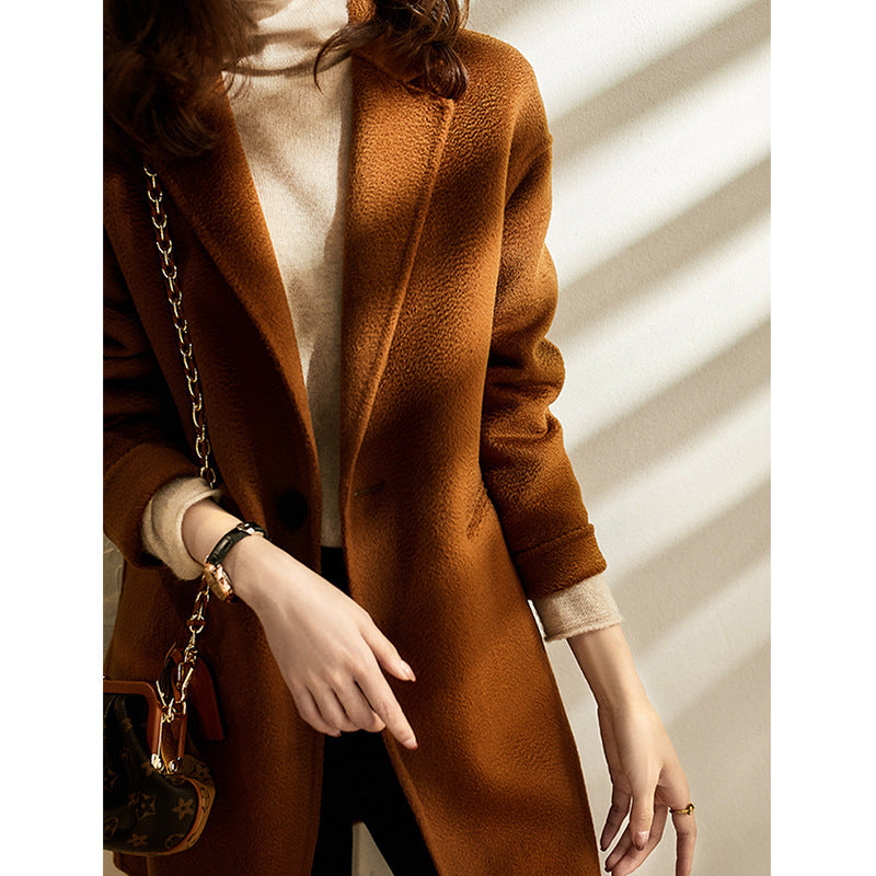 Damen eleganter und modischer Langblazer Drune