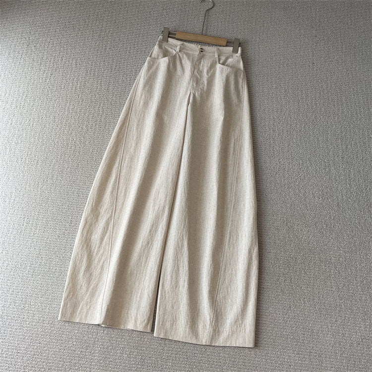 Damen Weite Leinenhose Drune 1789268742