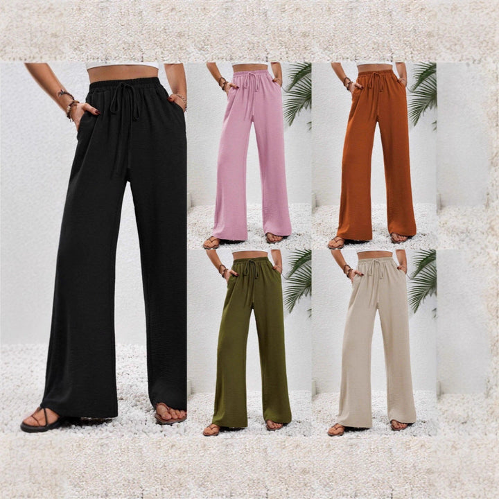 Damen weite Palazzo-Hosen Drune