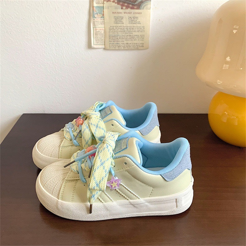 Damen Sportliche Sneakers mit einzigartigem Schnürsystem Drune
